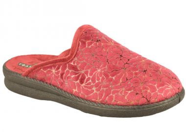 Παντόφλες γυναικείες | Υφασμάτινες | Υφαντίδης | 366240 | Κόκκινο - Υφαντίδης - 